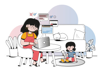 Mulher, mãe e executiva: como lidar com o home office em tempo integral